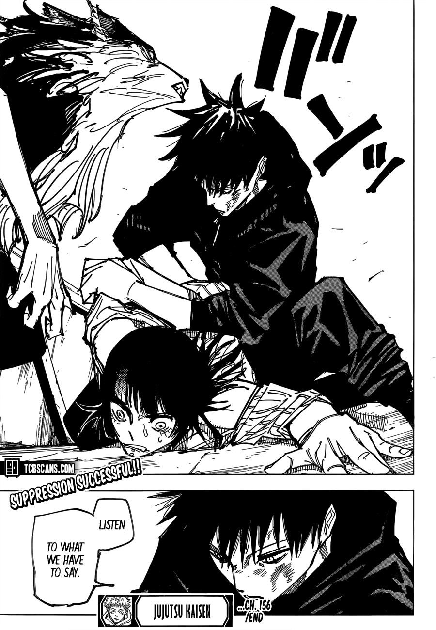 Jujutsu Kaisen Chapter 156 image 18